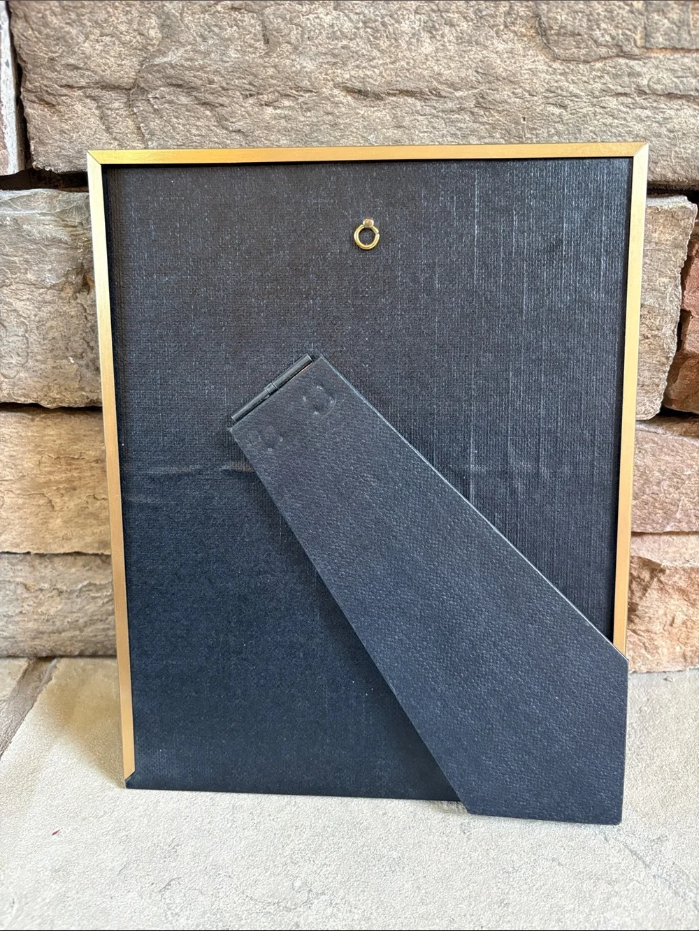 Vintage Burnes of Boston Daguerreo style gold frame 8x10